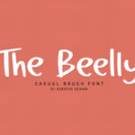 The Beelly Font Poster 1