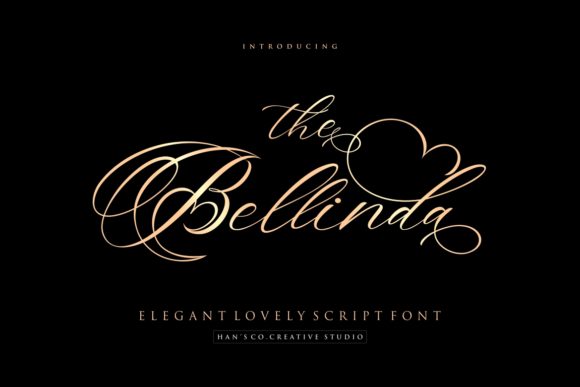 The Bellinda Font Poster 1