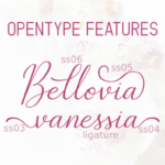 The Bellovia Duo Font Poster 2