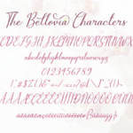 The Bellovia Duo Font Poster 11