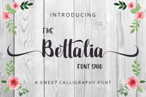 The Bettalia Duo Font