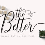 The Better Font Poster 1