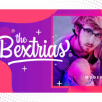 The Bextrias Script Font Poster 1