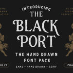 The Blackport Family Font Poster 1