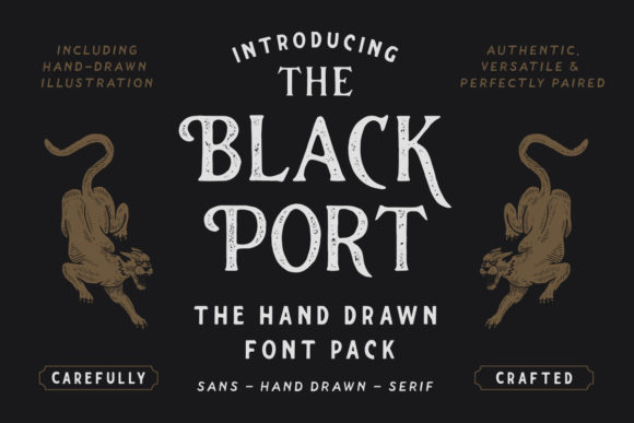The Blackport Family Font Poster 1