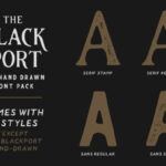 The Blackport Family Font Poster 3