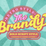 The Brandy Font Poster 3