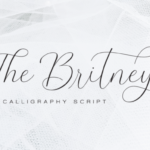 The Britney Font Poster 1