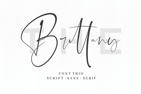 The Brittany Font