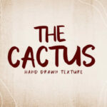 The Cactus Font Poster 1