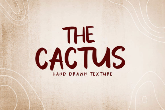 The Cactus Font Poster 1