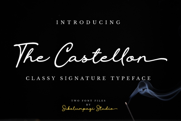 The Castellon Font Poster 1