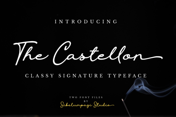 The Castellon Font The Castellon Font Poster 1