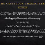 The Castellon Font Poster 16