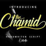 The Chamid Font Poster 1