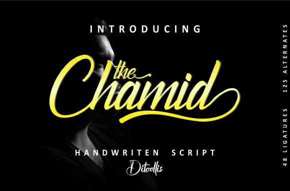 The Chamid Font Poster 1