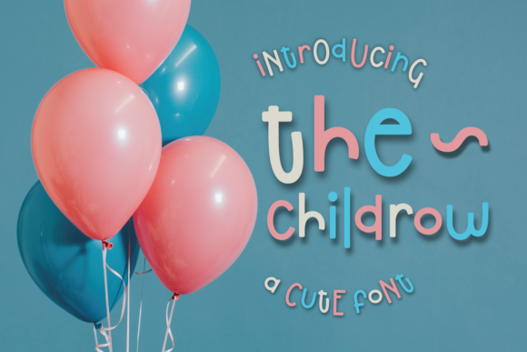 The Childrow Font Poster 1