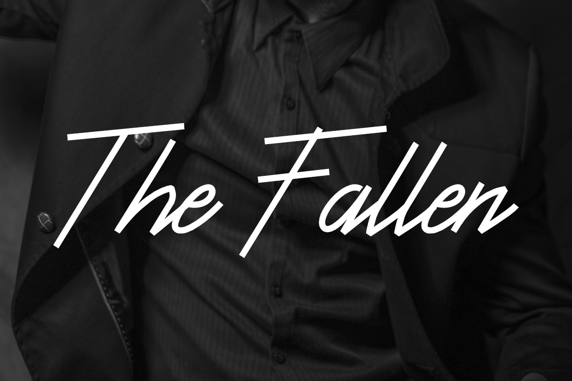 The Fallen Font Poster 1