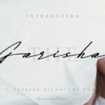 The Garisha Font Poster 1