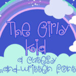 The Girly Kid Font Poster 1