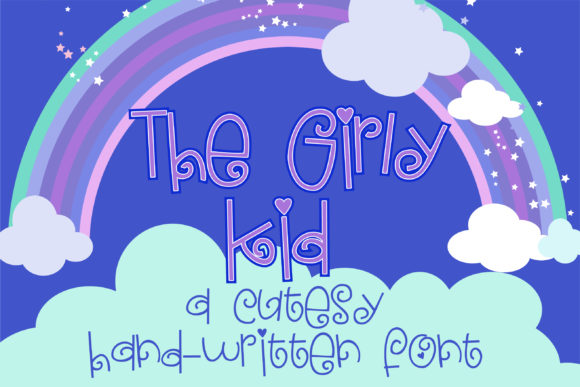The Girly Kid Font