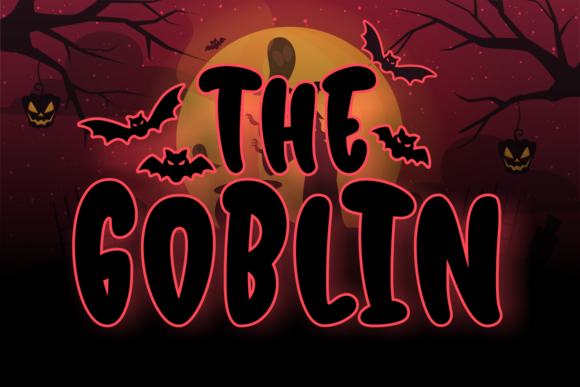 The Goblin Font Poster 1