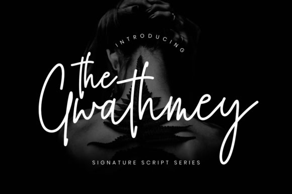 The Gwathmey Script Font