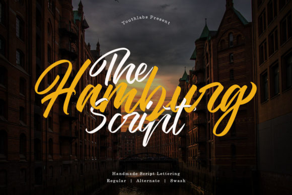 The Hamburg Script Font