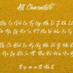 The Hamburg Script Font Poster 7