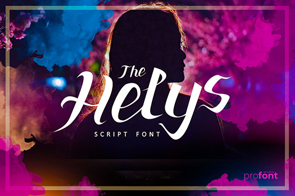 The Helys Font Poster 1