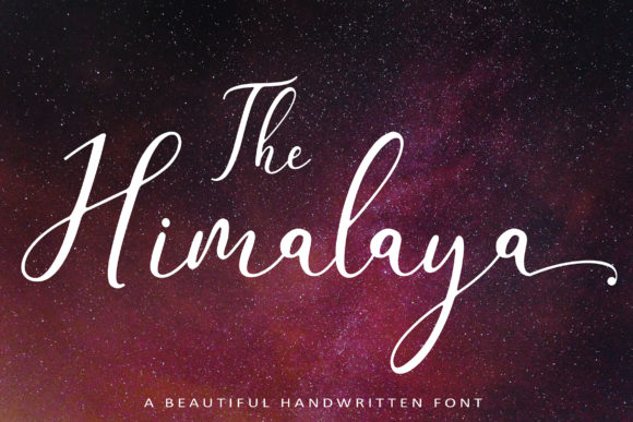 The Himalaya Font