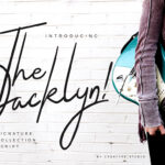 The Jacklyn Font Poster 1