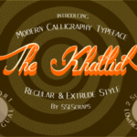The Khallid Font Poster 1