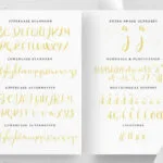 The Knot Font Poster 8