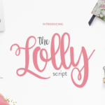 The Lolly Font Poster 1