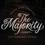 The Majority Font Poster 1