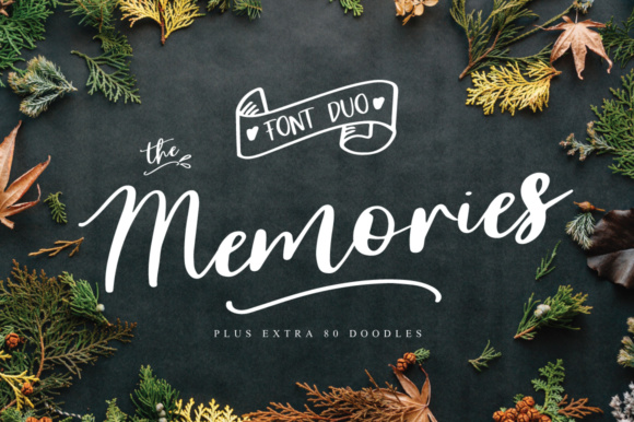 The Memories Font Poster 1