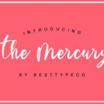 The Mercury Font Poster 1