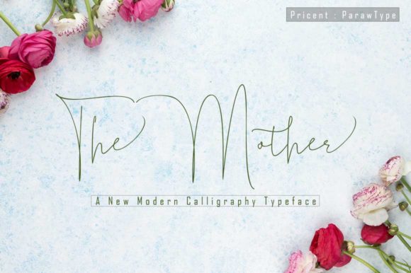 The Mother Font Poster 1