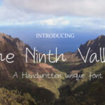 The Ninth Valley Font Poster 1