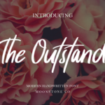 The Outstand Font Poster 1