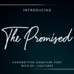 The Promised Font Poster 1
