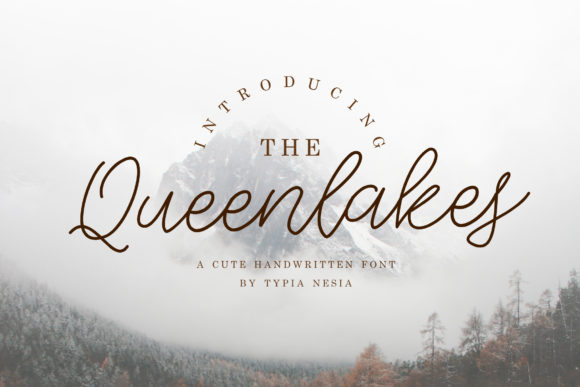 The Queenlakes Font