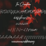 The Queenthine Font Poster 10