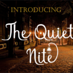 The Quiet Nite Font Poster 1