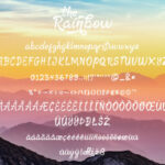 The Rainbow Font Poster 10
