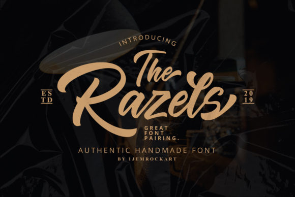 The Razels Font Poster 1