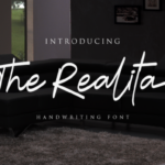 The Realita Font Poster 1