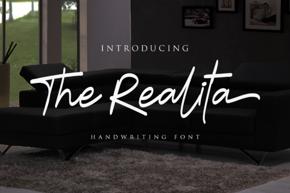 The Realita Font The Realita Font Poster 1