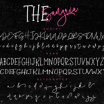 The Sangria Duo Font Poster 10